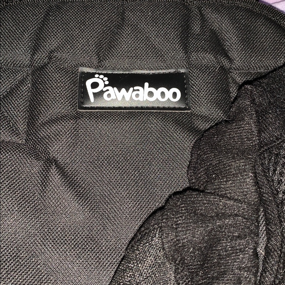 Pawaboo Black Dog Carrier Backpack